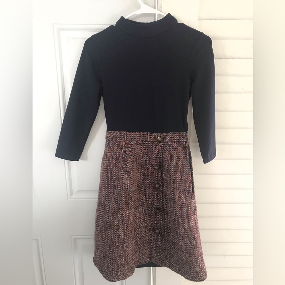 Modcloth Black and Pink Dress